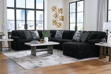 Load image into Gallery viewer, Midnight-Madness Sectional with Chaise - 46 Furniture and Mattress Gallery
