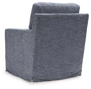 Nenana Next-Gen Nuvella Swivel Glider Accent Chair - 46 Furniture and Mattress Gallery