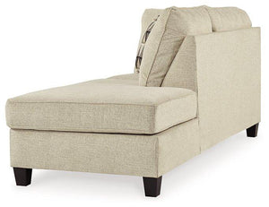 Abinger 2-Piece Sleeper Sectional with Chaise - 46 Furniture and Mattress Gallery