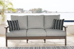 Emmeline Outdoor Sofa with Cushion - 46 Furniture and Mattress Gallery