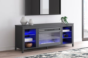 Cayberry 3-Piece Entertainment Center with Electric Fireplace - 46 Furniture and Mattress Gallery