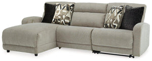 Colleyville Power Reclining Sectional with Chaise - 46 Furniture and Mattress Gallery
