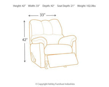 Load image into Gallery viewer, Darcy Recliner - 46 Furniture and Mattress Gallery
