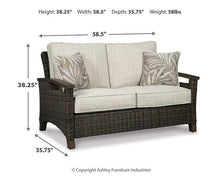 Load image into Gallery viewer, Paradise Trail Loveseat with Cushion - 46 Furniture and Mattress Gallery

