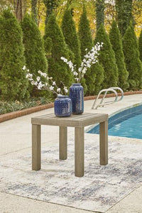 Silo Point Outdoor End Table - 46 Furniture and Mattress Gallery