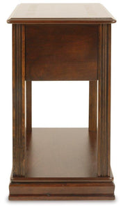 Breegin Chairside End Table - 46 Furniture and Mattress Gallery