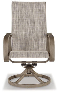 Beach Front Sling Swivel Chair (Set of 2) - 46 Furniture and Mattress Gallery