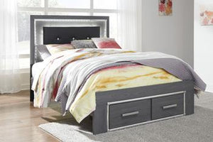 Lodanna Bed with 2 Storage Drawers - 46 Furniture and Mattress Gallery