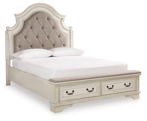 Realyn Upholstered Bed - 46 Furniture and Mattress Gallery
