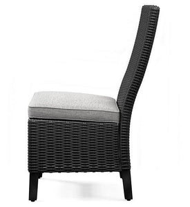 Beachcroft Outdoor Side Chair with Cushion (Set of 2) - 46 Furniture and Mattress Gallery