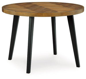 Blondon Dining Table and 4 Chairs (Set of 5) - 46 Furniture and Mattress Gallery