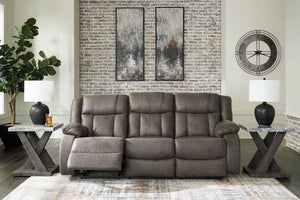 First Base Reclining Sofa - 46 Furniture and Mattress Gallery