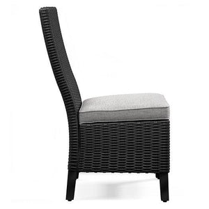 Beachcroft Outdoor Side Chair with Cushion (Set of 2) - 46 Furniture and Mattress Gallery