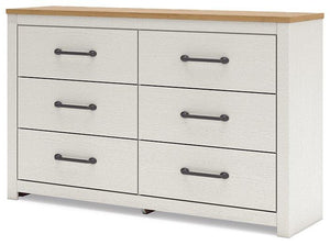 Linnocreek Dresser and Mirror - 46 Furniture and Mattress Gallery