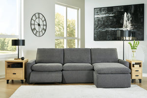 Hartsdale 3-Piece Right Arm Facing Reclining Sofa Chaise - 46 Furniture and Mattress Gallery