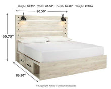 Load image into Gallery viewer, Cambeck Bed with 2 Storage Drawers - 46 Furniture and Mattress Gallery
