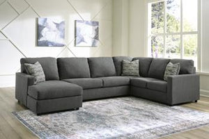 Edenfield 3-Piece Sectional with Chaise - 46 Furniture and Mattress Gallery