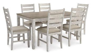 Skempton Dining Table and Chairs (Set of 7) - 46 Furniture and Mattress Gallery