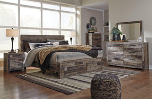 Derekson Bed with 2 Storage Drawers - 46 Furniture and Mattress Gallery