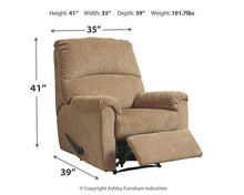 Load image into Gallery viewer, Nerviano Recliner - 46 Furniture and Mattress Gallery
