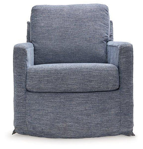 Nenana Next-Gen Nuvella Swivel Glider Accent Chair - 46 Furniture and Mattress Gallery