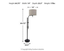 Load image into Gallery viewer, Anemoon Floor Lamp - 46 Furniture and Mattress Gallery
