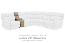 Load image into Gallery viewer, Next-Gen DuraPella Power Reclining Sectional Loveseat with Console - 46 Furniture and Mattress Gallery
