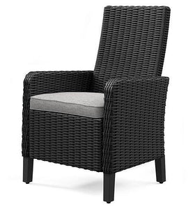 Beachcroft Outdoor Arm Chair with Cushion (Set of 2) - 46 Furniture and Mattress Gallery