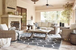 Beachcroft Outdoor Conversation Set - 46 Furniture and Mattress Gallery