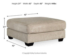 Load image into Gallery viewer, Ardsley Oversized Ottoman - 46 Furniture and Mattress Gallery
