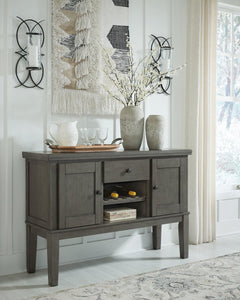 Hallanden Counter Height Dining Room Set - 46 Furniture and Mattress Gallery