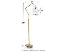 Load image into Gallery viewer, Marilee Floor Lamp - 46 Furniture and Mattress Gallery

