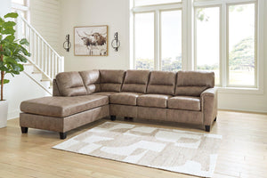Navi 2-Piece Sectional Sofa Chaise - 46 Furniture and Mattress Gallery