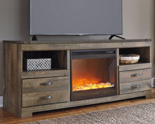 Load image into Gallery viewer, Trinell 63&quot; TV Stand with Electric Fireplace - 46 Furniture and Mattress Gallery

