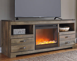 Trinell 63" TV Stand with Electric Fireplace - 46 Furniture and Mattress Gallery