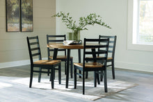 Load image into Gallery viewer, Blondon Dining Table and 4 Chairs (Set of 5) - 46 Furniture and Mattress Gallery
