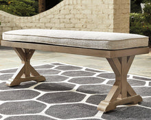 Load image into Gallery viewer, Beachcroft Outdoor Bench with Cushion - 46 Furniture and Mattress Gallery
