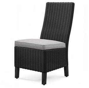 Beachcroft Outdoor Side Chair with Cushion (Set of 2) - 46 Furniture and Mattress Gallery