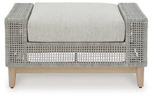 Load image into Gallery viewer, Seton Creek Outdoor Ottoman with Cushion - 46 Furniture and Mattress Gallery
