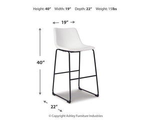 Centiar Pub Height Bar Stool - 46 Furniture and Mattress Gallery