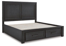Load image into Gallery viewer, Foyland Panel Storage Bed - 46 Furniture and Mattress Gallery
