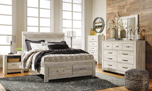Bellaby Bed with 2 Storage Drawers - 46 Furniture and Mattress Gallery