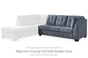 Marleton 2-Piece Sleeper Sectional with Chaise - 46 Furniture and Mattress Gallery