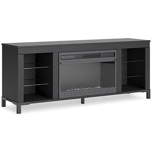 Cayberry 3-Piece Entertainment Center with Electric Fireplace - 46 Furniture and Mattress Gallery