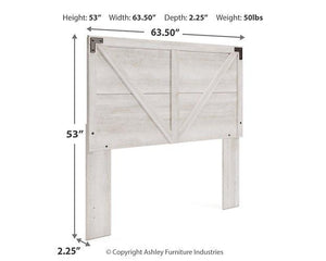 Shawburn Crossbuck Panel Bed - 46 Furniture and Mattress Gallery
