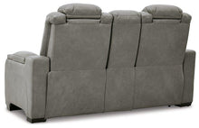 Load image into Gallery viewer, The Man-Den Power Reclining Loveseat with Console - 46 Furniture and Mattress Gallery
