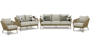 Swiss Valley Outdoor Upholstery Set - 46 Furniture and Mattress Gallery
