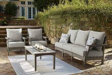 Load image into Gallery viewer, Visola Outdoor Sofa Conversation Set - 46 Furniture and Mattress Gallery
