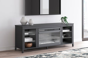 Cayberry 3-Piece Entertainment Center with Electric Fireplace - 46 Furniture and Mattress Gallery