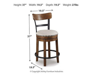 Valebeck Counter Height Dining Set - 46 Furniture and Mattress Gallery